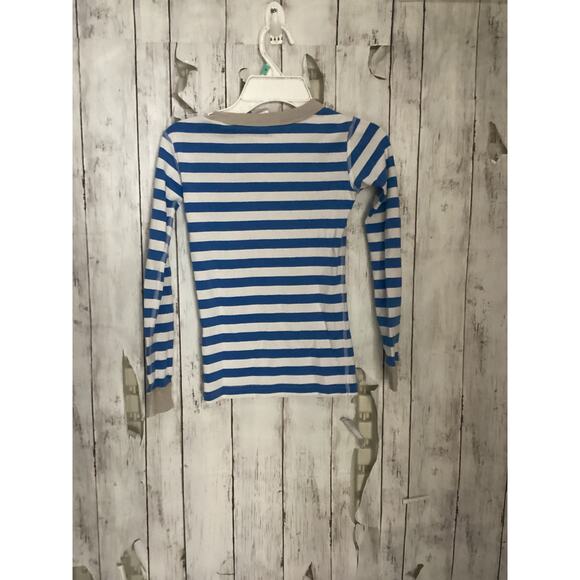 Hanna Andersson Star Wars Pajamas Boy Size 8 Blue/White Striped - Picture 2 of 4